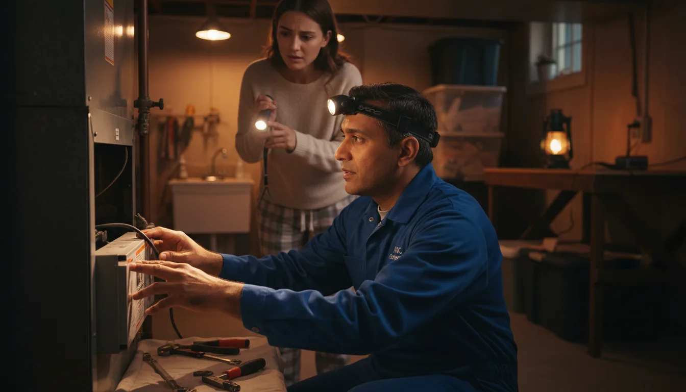 Emergency HVAC Repair in Montgomery, MI near me · HVAC
